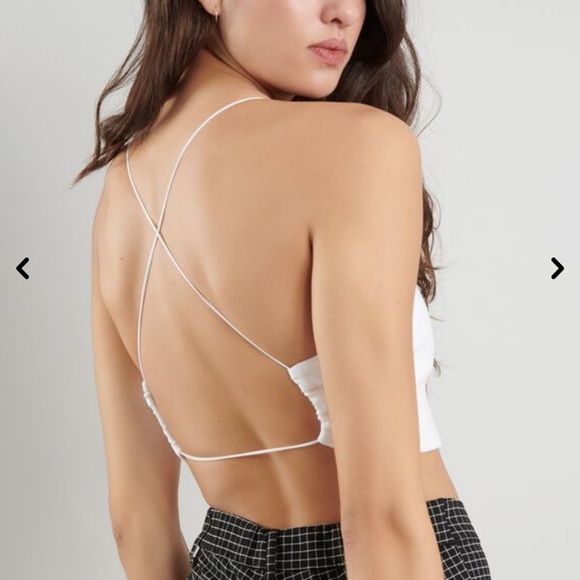 Criss-Cross Open-Back Cami BNWT - Picture 2 of 2